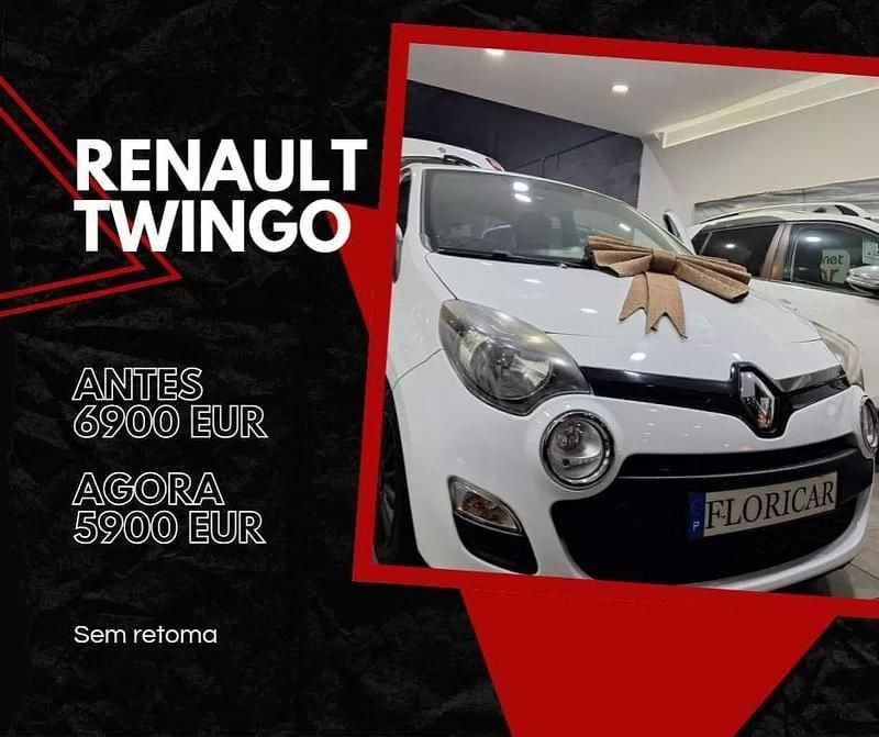 Branco Usado 2014 Renault Twingo Dynamique Citadino | € 6.900 (Preço justo) - Imagem 1/4