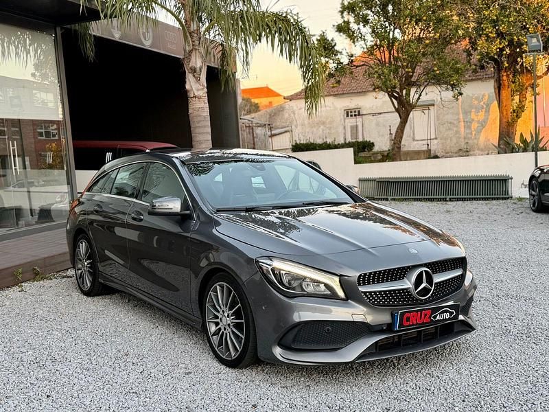 Usado Mercedes CLA180 Shooting Brake AMG line 109 HP (80 kW) 2017 Cinza Carrinha