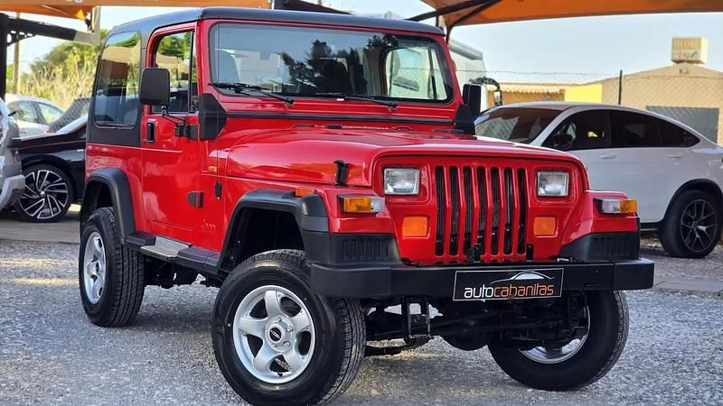 Usado Jeep Wrangler Sport 121 HP (88 kW) 1995 Vermelho SUV