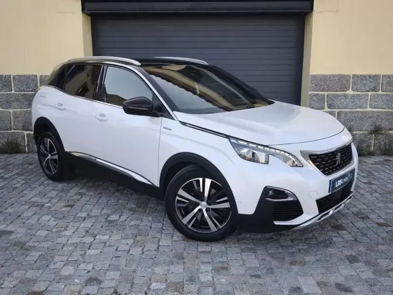 Branco pérola Usado 2017 Peugeot 3008 GT-line SUV | € 19.490 (Preço justo) - Imagem 1/4