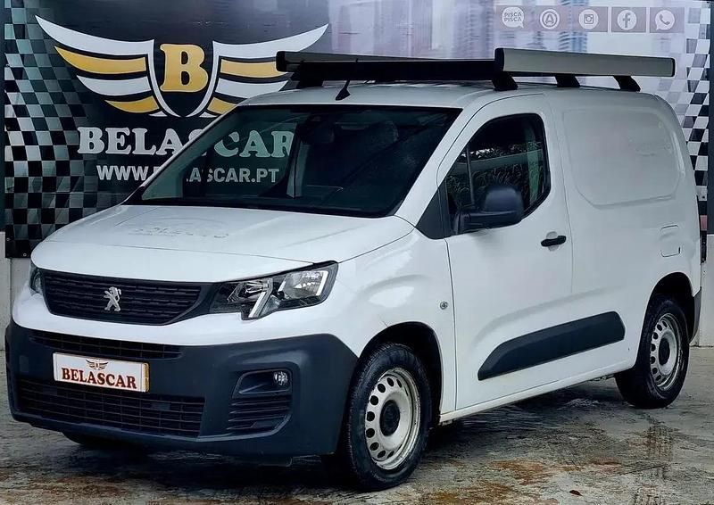 Branco Usado 2020 Peugeot Partner Van | € 9.900 - Imagem 1/4