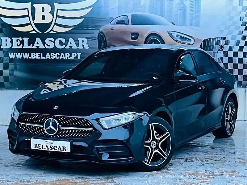 Usado Mercedes A250 AMG line 218 HP (160 kW) 2021 Preto Sedan