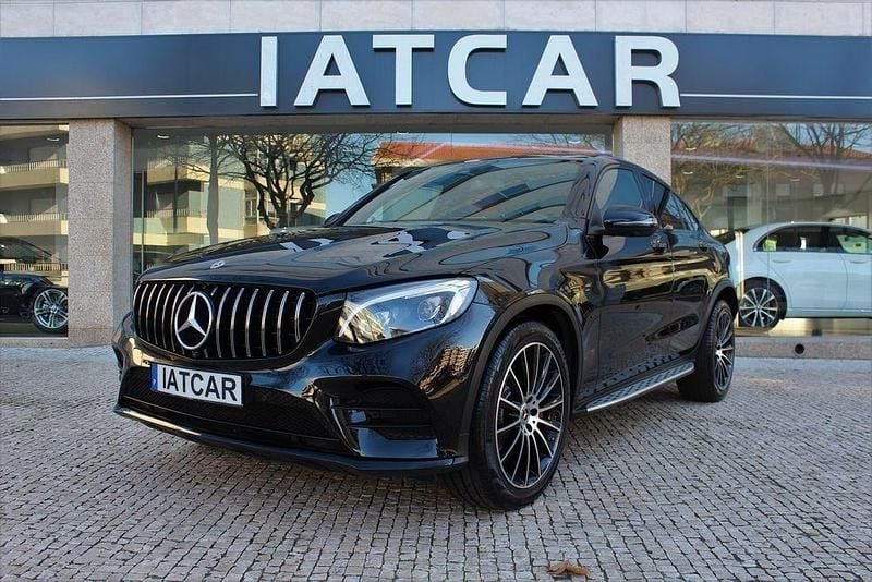 Preto Usado 2018 Mercedes GLC250 AMG line Coupé | € 38.900 (Preço justo) - Imagem 1/4