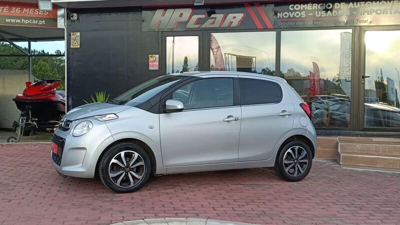 Cinza prata Usado 2020 Citroën C1 Shine Citadino | € 10.990 (Preço justo) - Imagem 1/4