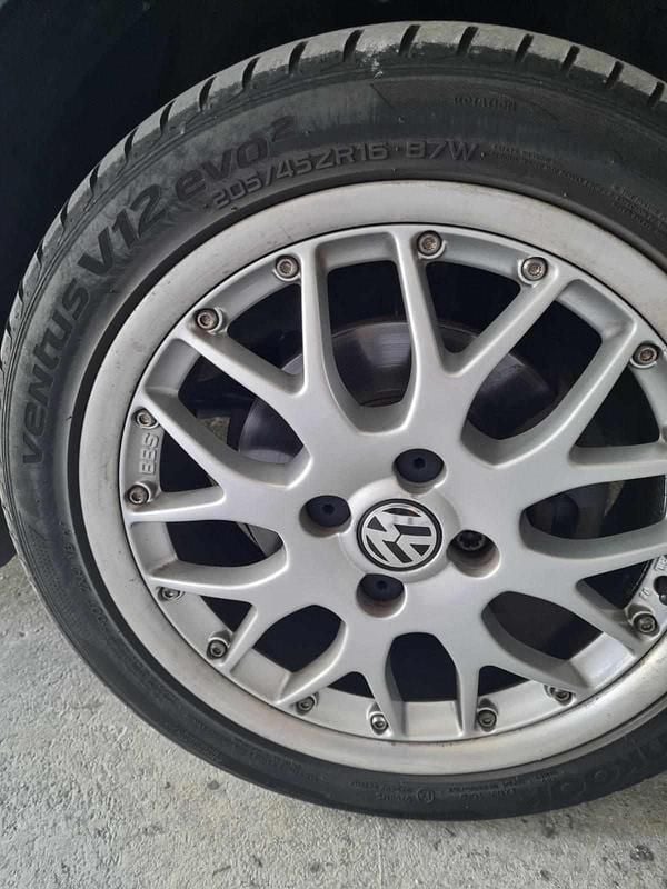 Usado VW Golf Cabriolet 90 HP (66 kW) 2001 Azul Cabrios