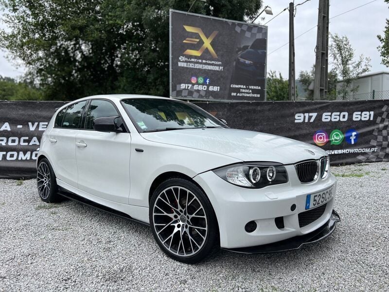 Branco Usado 2010 BMW 120 Citadino | € 9.990 (Bom preço) - Imagem 1/4