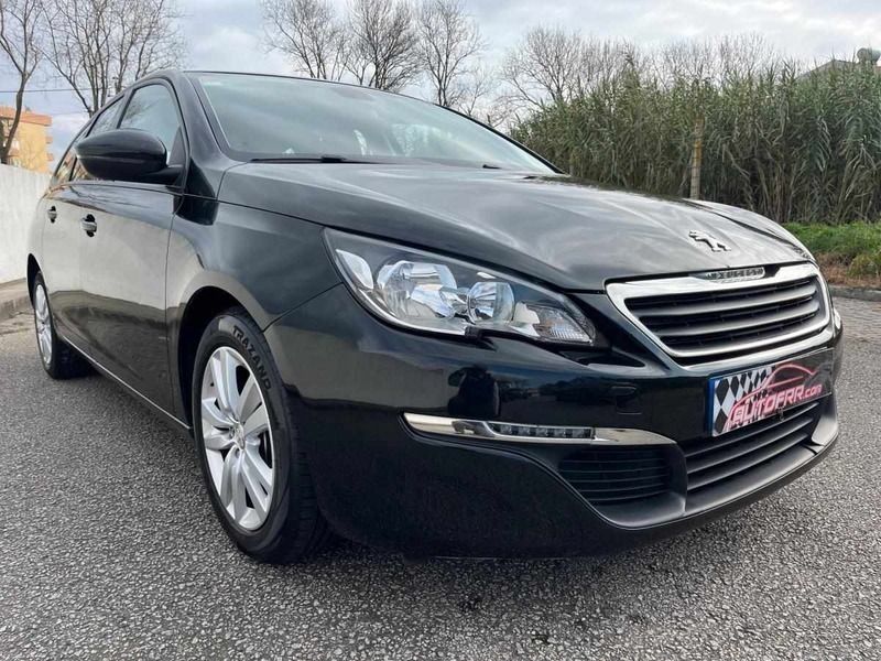 Preto Usado 2015 Peugeot 308 Active Carrinha | € 8.900 (Bom preço) - Imagem 1/4