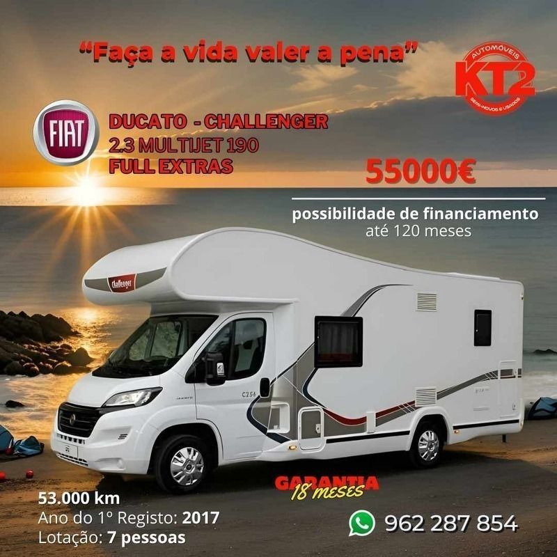 Branco Usado 2017 Fiat Ducato Van | € 56.000 - Imagem 1/4