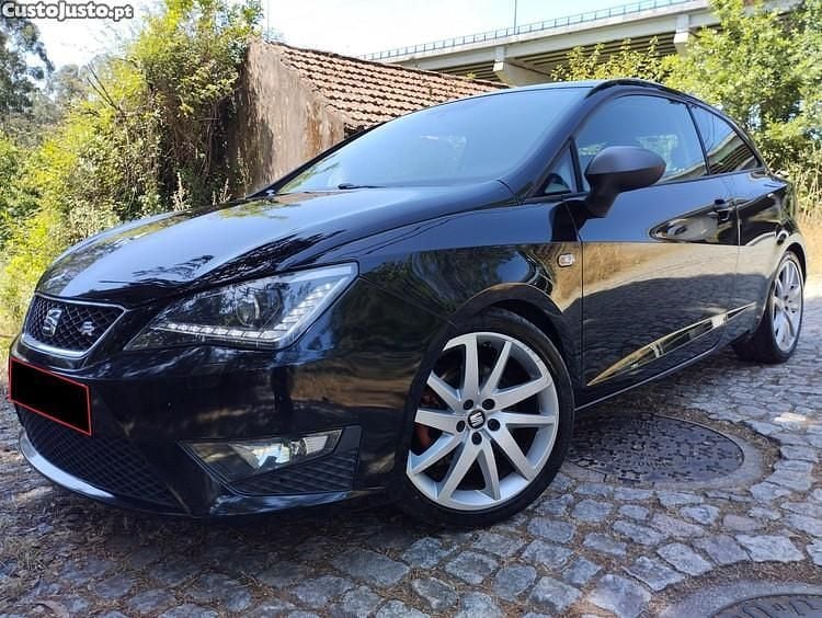 Preto Usado 2015 Seat Ibiza SC FR Citadino | € 12.000 (Super Preço) - Imagem 1/1