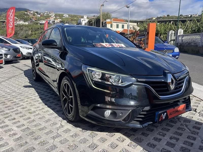 Preto Usado 2019 Renault Mégane GrandTour LIMITED Carrinha | € 17.950 (Preço elevado) - Imagem 1/4