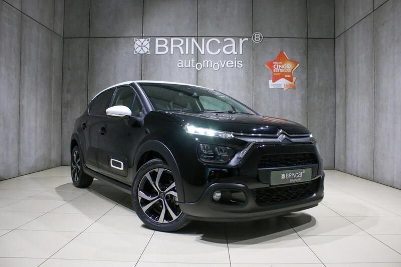 Preto Usado 2022 Citroën C3 PureTech Citadino | € 14.890 (Preço justo) - Imagem 1/4