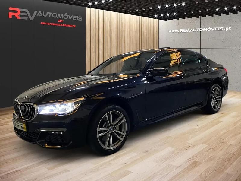 Preto Usado 2017 BMW 725 Sedan | € 30.950 - Imagem 1/4