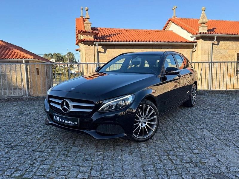 Preto Usado 2015 Mercedes C200 Carrinha | € 16.750 - Imagem 1/4