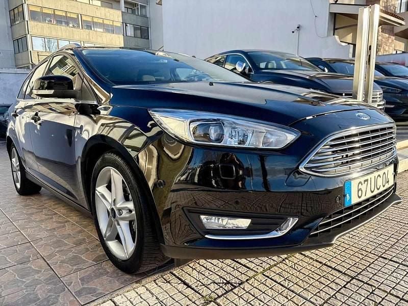 Preto Usado 2018 Ford Focus Carrinha | € 11.950 (Bom preço) - Imagem 1/4