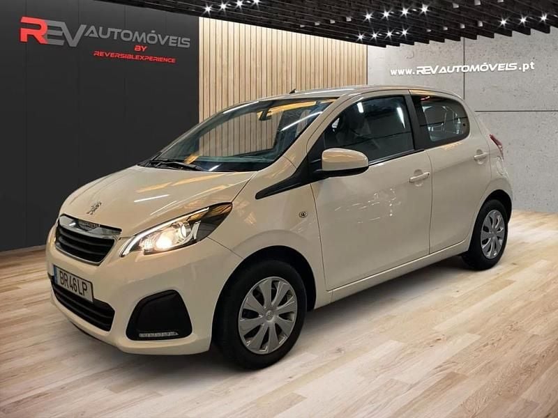 Branco Usado 2014 Peugeot 108 Active Citadino | € 8.900 (Preço justo) - Imagem 1/4