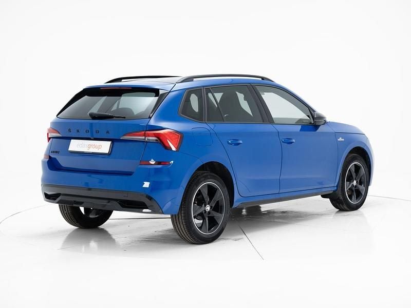 Usado Skoda Kamiq Monte Carlo 110 HP (80 kW) 2022 Azul SUV