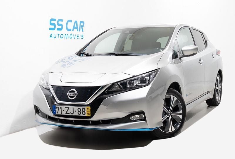 Cinza Usado 2019 Nissan Leaf Tekna Citadino | € 13.990 (Super Preço) - Imagem 1/4