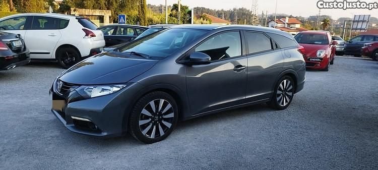 Cinza Usado 2014 Honda Civic Carrinha | € 11.650 (Super Preço) - Imagem 1/1