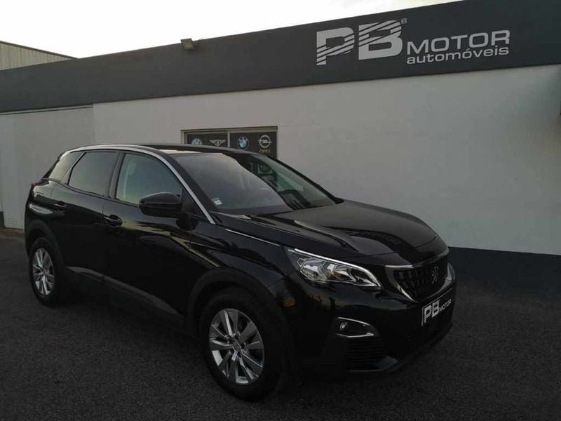 Preto Usado 2019 Peugeot 3008 Active Citadino | € 21.900 (Caro) - Imagem 1/4
