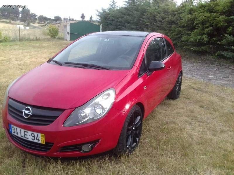 Opel corsa black