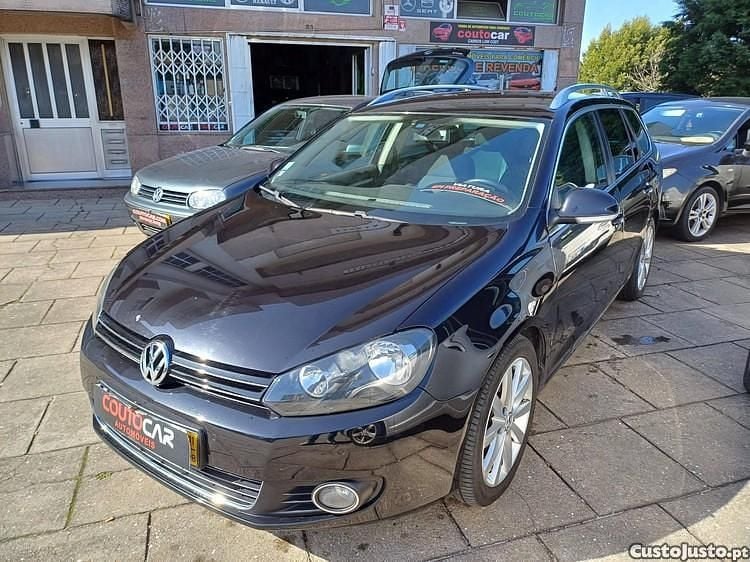 Usado VW Golf VI 103 HP (75 kW) 2011 Preto Citadino