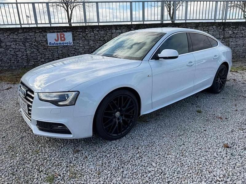 Branco Usado 2015 Audi A5 Sportback Citadino | € 20.750 (Preço justo) - Imagem 1/4