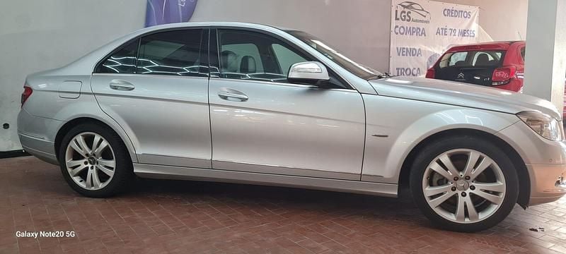 Cinza Usado 2008 Mercedes C220 Avantgarde Sedan | € 11.750 - Imagem 1/4