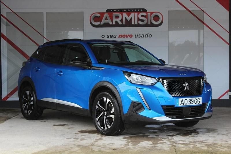 Azul Usado 2022 Peugeot 2008 Allure SUV | € 14.900 (Super Preço) - Imagem 1/4
