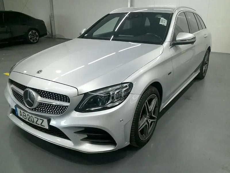 Cinza Usado 2020 Mercedes C300 AMG line Carrinha | € 33.990 (Preço justo) - Imagem 1/4