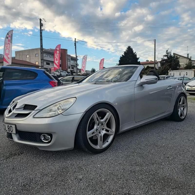 Usado Mercedes SLK200 183 HP (134 kW) 2008 Cinza Cabrios