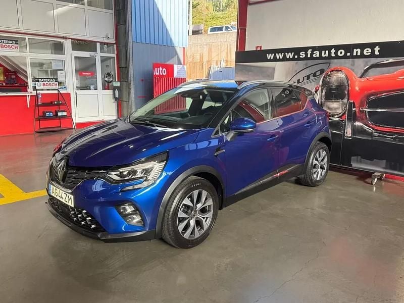 Azul Usado 2021 Renault Captur SUV | € 19.250 (Caro) - Imagem 1/4