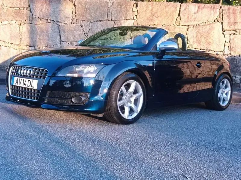 Usado Audi TT Roadster S-Line 200 HP (147 kW) 2007 Azul Cabrios