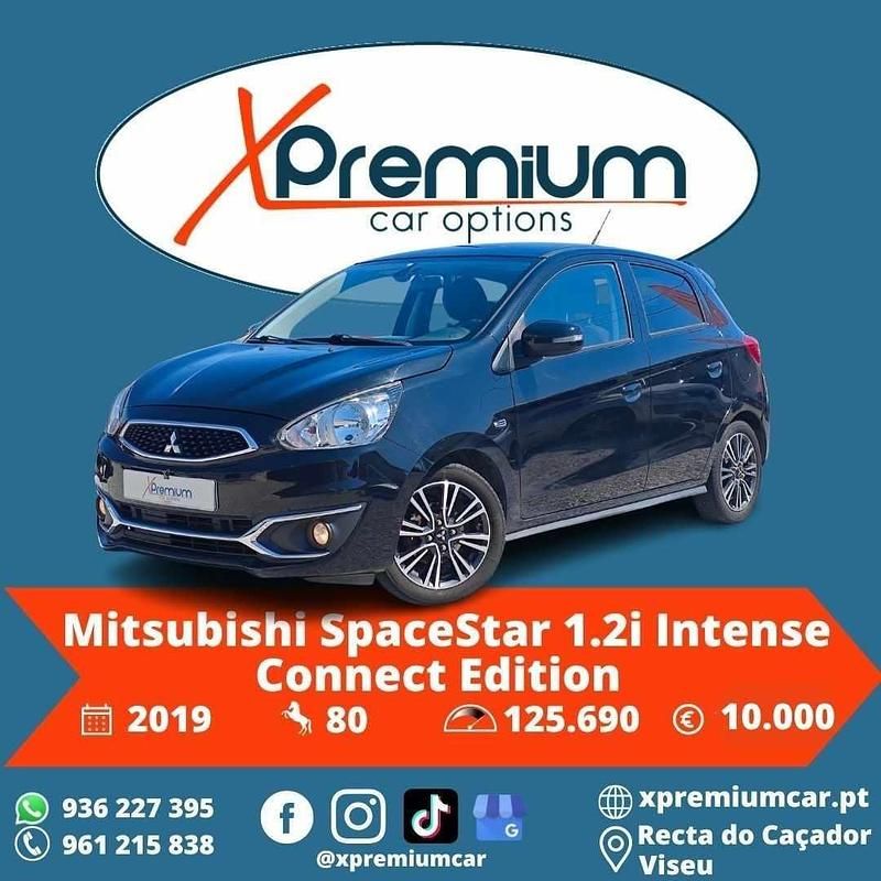Preto Usado 2019 Mitsubishi Space Star | € 10.000 (Preço justo) - Imagem 1/4