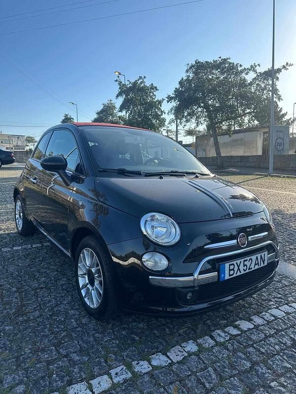 Preto Usado 2011 Fiat 500C Cabrios | € 8.000 (Preço justo) - Imagem 1/4