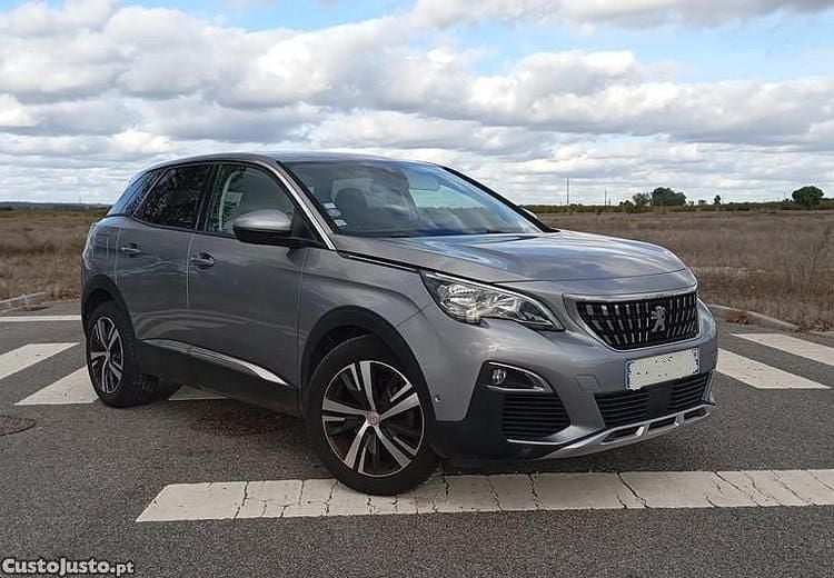 Cinza Usado 2018 Peugeot 3008 Allure SUV | € 16.990 (Bom preço) - Imagem 1/1