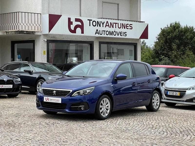 Azul Usado 2019 Peugeot 308 Style | € 12.900 (Bom preço) - Imagem 1/4