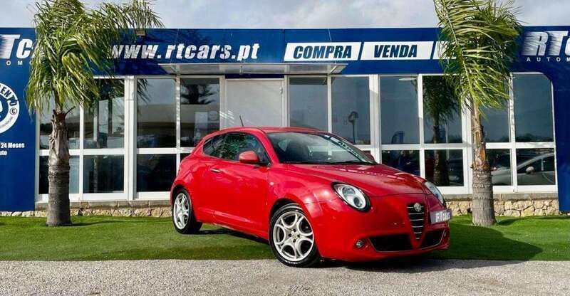 Vermelho Usado 2008 Alfa Romeo MiTo Distinctive Citadino | € 7.500 - Imagem 1/4