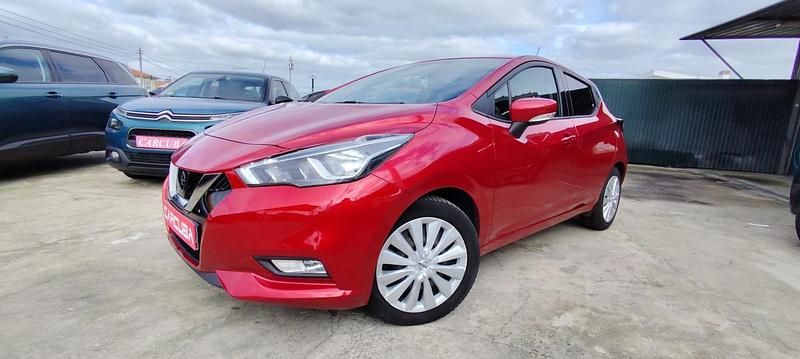 Usado Nissan Micra Visia 70 HP (51 kW) 2018 Vermelho Citadino