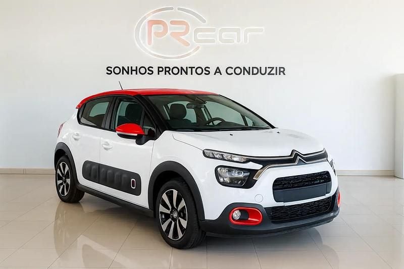 Branco Usado 2018 Citroën C3 Feel Citadino | € 12.900 (Preço justo) - Imagem 1/4
