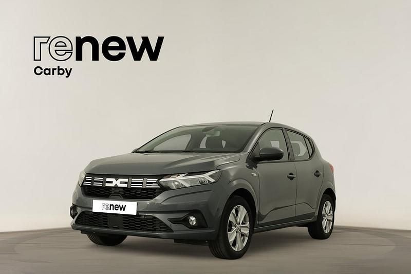 Cinzento Usado 2024 Dacia Sandero Expression Citadino | € 16.490 (Bom preço) - Imagem 1/4