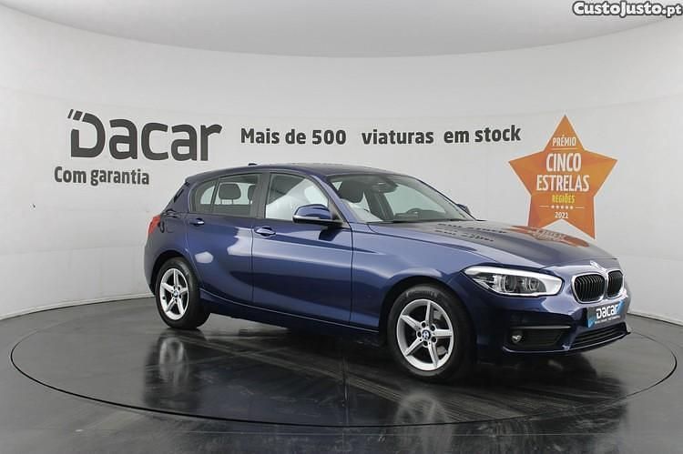 Azul Usado 2019 BMW 116 Advantage Citadino | € 16.999 (Bom preço) - Imagem 1/1