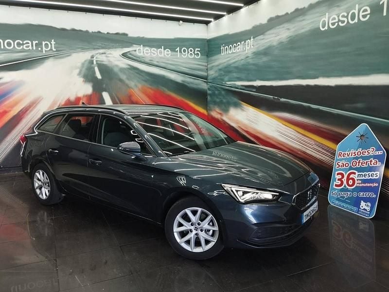 Cinzento Usado 2022 Seat Leon ST Carrinha | € 18.699 (Bom preço) - Imagem 1/4