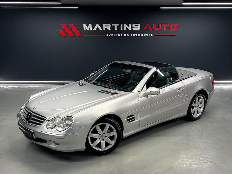 Usado Mercedes SL500 306 HP (225 kW) 2002 Cinza Coupé