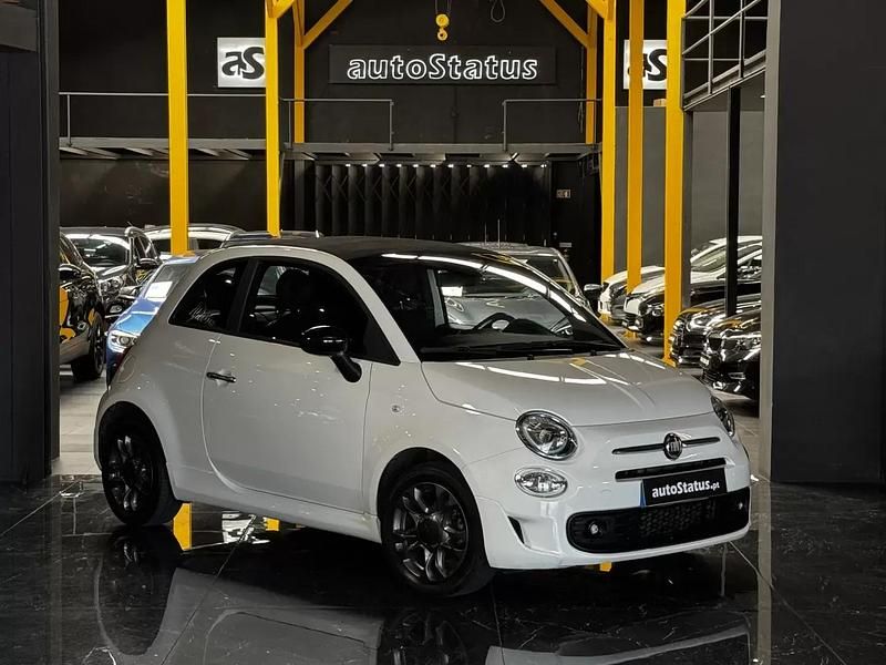 Branco Usado 2021 Fiat 500C Cabrios | € 13.990 - Imagem 1/4