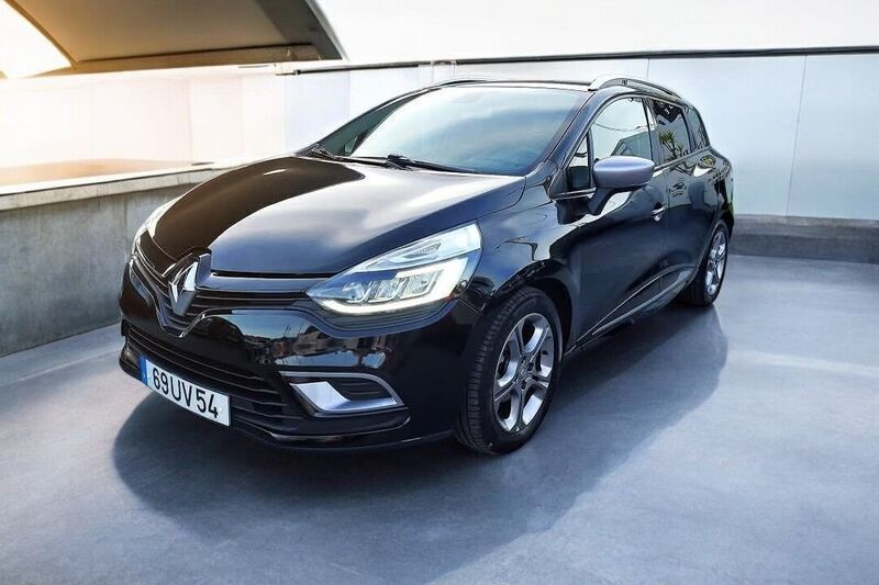 Preto Usado 2018 Renault Clio GrandTour GT-Line Carrinha | € 12.690 (Preço justo) - Imagem 1/4