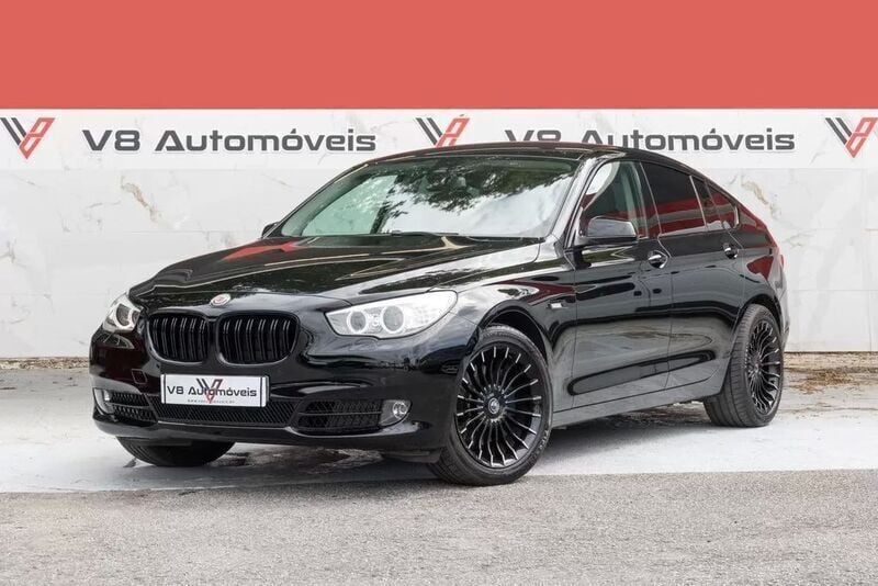 Preto Usado 2012 BMW 520 Gran Turismo SUV | € 19.500 - Imagem 1/4