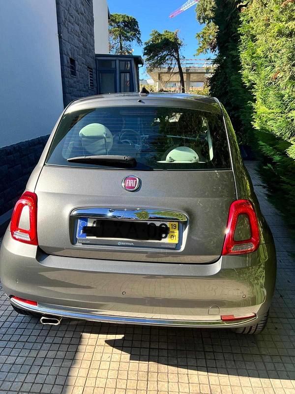 Usado Fiat 500 69 HP (50 kW) 2019 Cinzento Cabrios