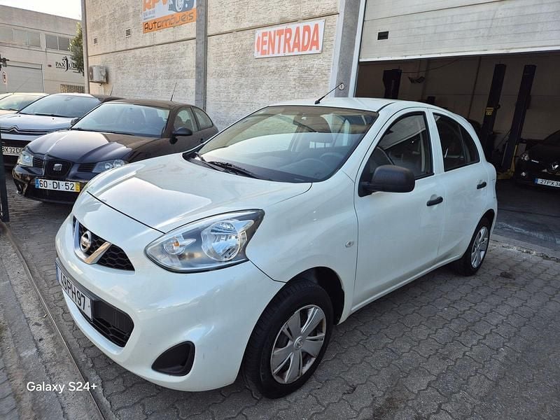 Branco Usado 2014 Nissan Micra Acenta Citadino | € 6.900 (Preço justo) - Imagem 1/4