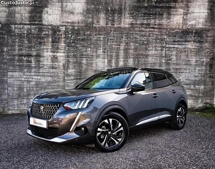 Cinza Usado 2020 Peugeot 2008 GT-line SUV | € 17.250 (Preço justo) - Imagem 1/1