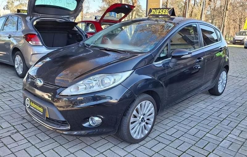 Preto Usado 2010 Ford Fiesta Trend Citadino | € 7.500 (Preço elevado) - Imagem 1/4